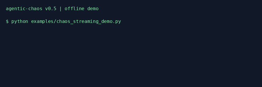 Offline streaming and reversible provider patch demo