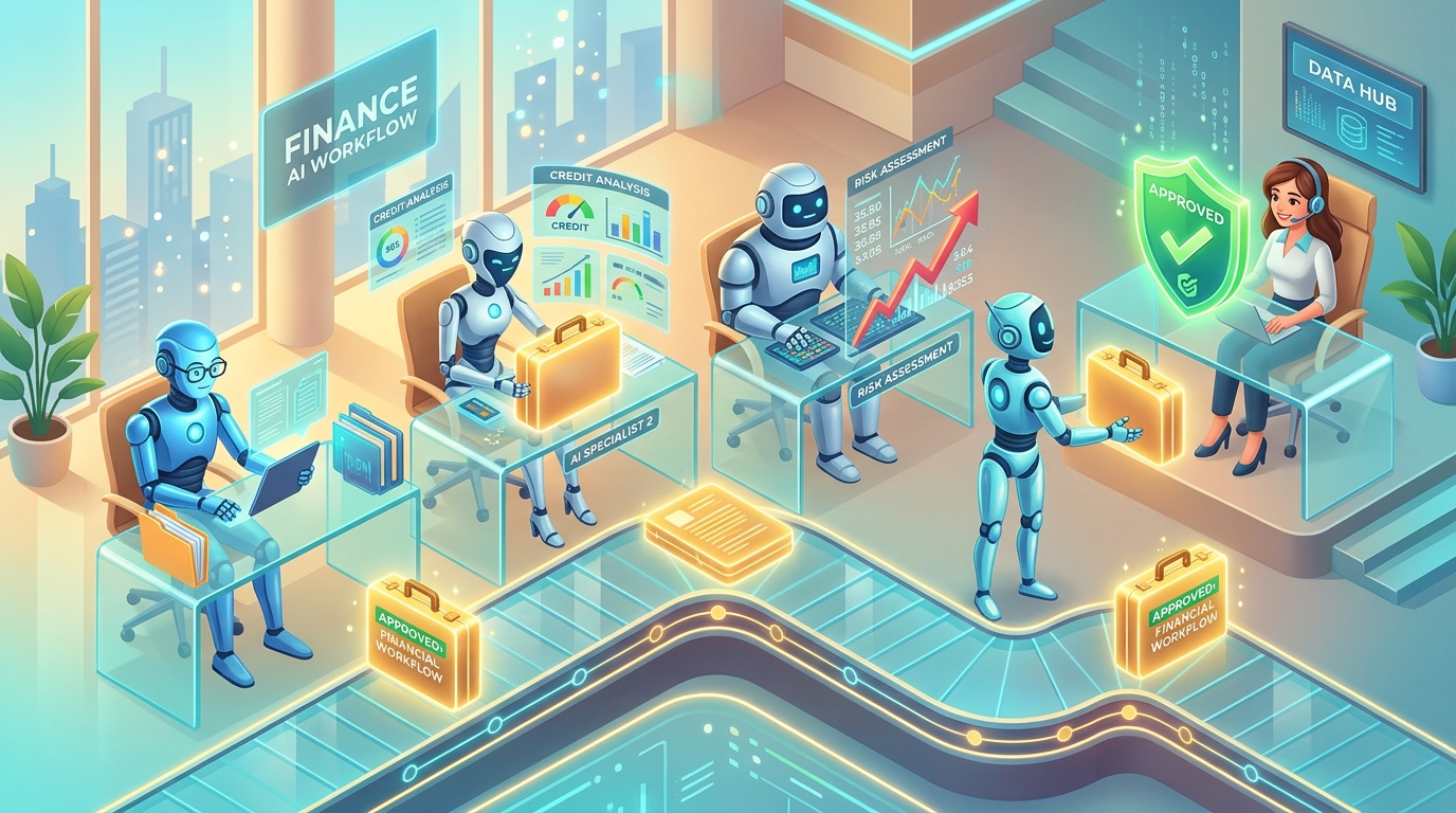 Autonomous Digital Coworkers Assembly Line